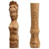 ORNAMENT Z PYŁU DRZEWNEGO F560182 KARIATYDA - obrazek 2